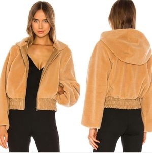 I. AM. GIA teddy cropped coat